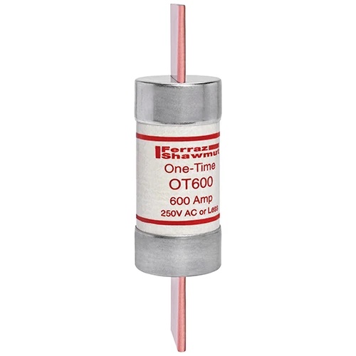 Mersen OT600 600A Class K5 fast-acting one-time fuse