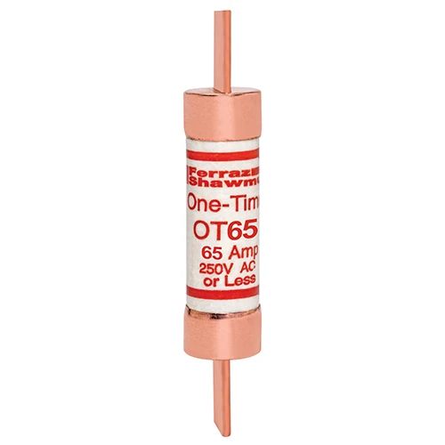 Mersen OT65 65A Class K5 fast-acting one-time fuse