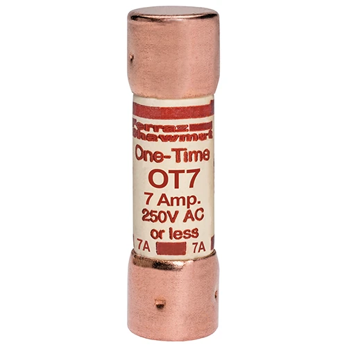 Mersen OT7 7A Class K5 fast-acting one-time fuse