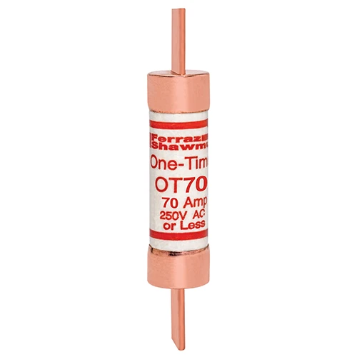Mersen OT70 70A Class K5 fast-acting one-time fuse