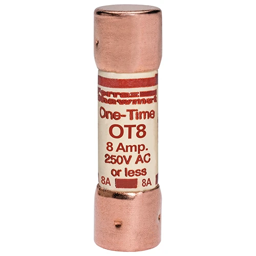 Mersen OT8 8A Class K5 fast-acting one-time fuse