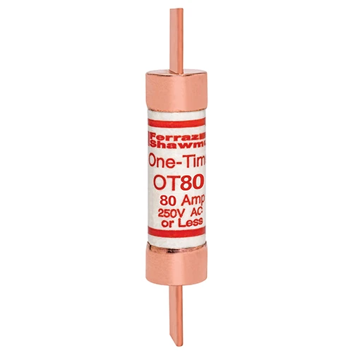 Mersen OT80 80A Class K5 fast-acting one-time fuse