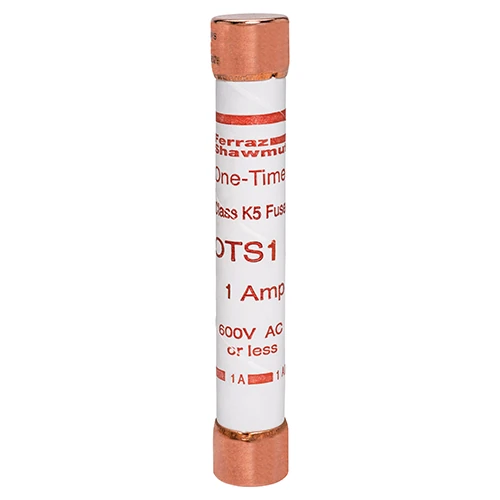 Mersen OTS1 1A 600VAC/300VDC Class K5 Fast-Acting Fuse