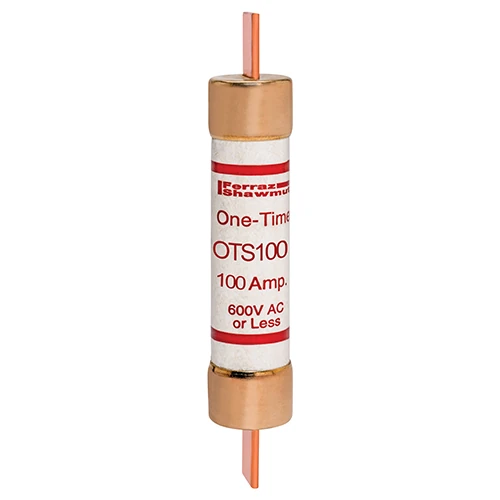 Mersen OTS100 100A 600VAC/300VDC Class K5 Fast-Acting Fuse