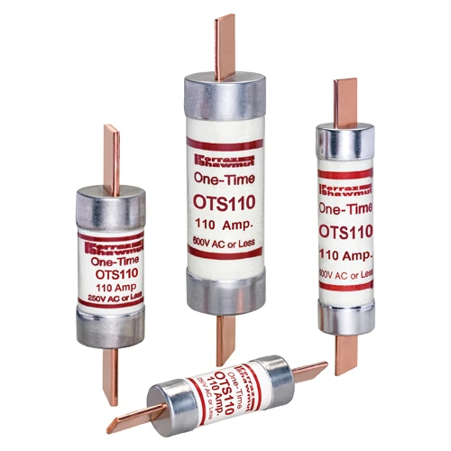 Mersen OTS110 110A 600VAC/300VDC Class K5 Fast-Acting Fuse
