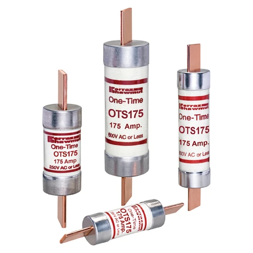 Mersen OTS175 175A 600VAC/300VDC Class K5 Fast-Acting Fuse