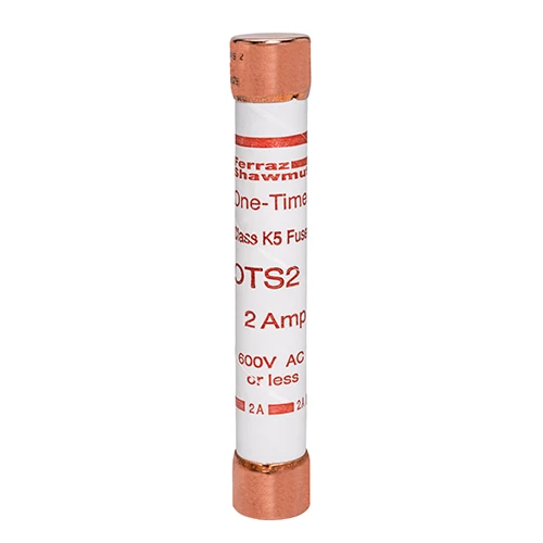Mersen OTS2 2A 600VAC/300VDC Class K5 Fast-Acting Fuse
