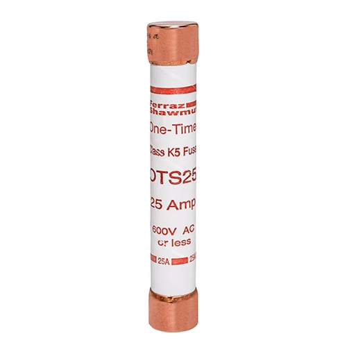 Mersen OTS25 25A 600VAC/300VDC Class K5 Fast-Acting Fuse