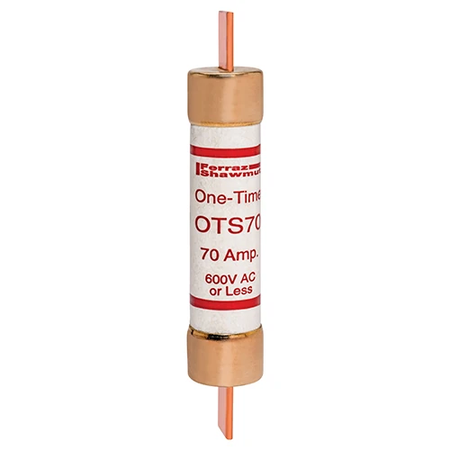 Mersen OTS70 70A 600VAC/300VDC Class K5 Fast-Acting Fuse