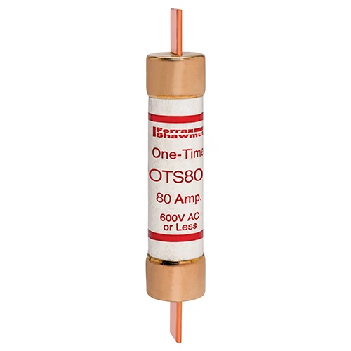 Mersen OTS80 80A 600VAC/300VDC Class K5 Fast-Acting Fuse