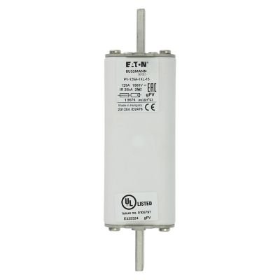 Eaton Bussmann PV-125A-1XL-15 125A 1500V DC clase gPV XL fusible fotovoltaico