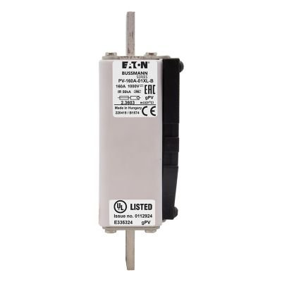 Eaton Bussmann PV-160A-01XL-B 160A 1000V DC Class gPV XL Photovoltaic Fuse