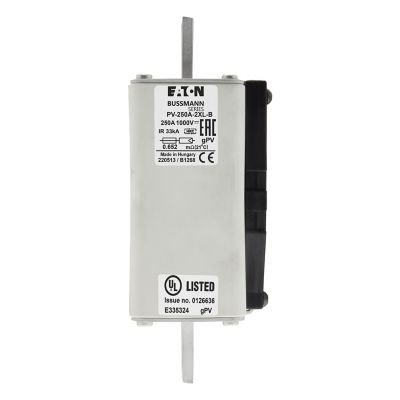 Eaton Bussmann PV-250A-2XL-B 250A 1000V DC clase gPV XL fusible fotovoltaico