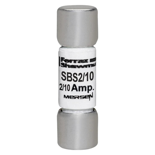 Mersen SBS2/10 0.2A 600VAC fast-acting midget fuse