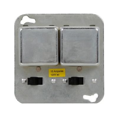 Eaton Bussmann SCY 15A 125V Edison Base Fused Box Cover Unit