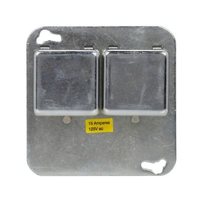 Eaton Bussmann SOY-B 15A 125V Edison Base Fused Box Cover Unit