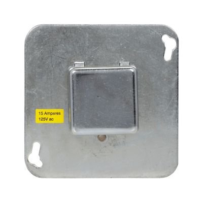 Eaton Bussmann SOY 15A 125V Edison Base Fused Box Cover Unit