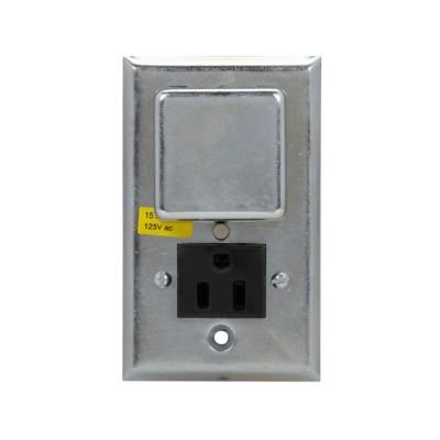 Eaton Bussmann SRW 15A 125V Edison Base Fused Box Cover Unit