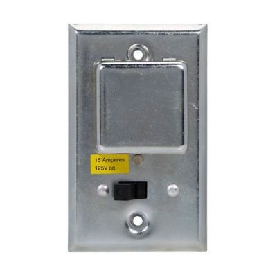 Eaton Bussmann SSW 15A 125V Edison Base Fused Box Cover Unit