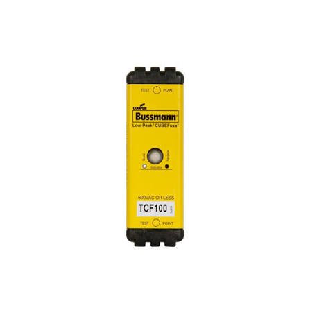 Eaton Bussmann TCF100 100A 600VAC/300VDC Class CF Indicating CUBEFuse