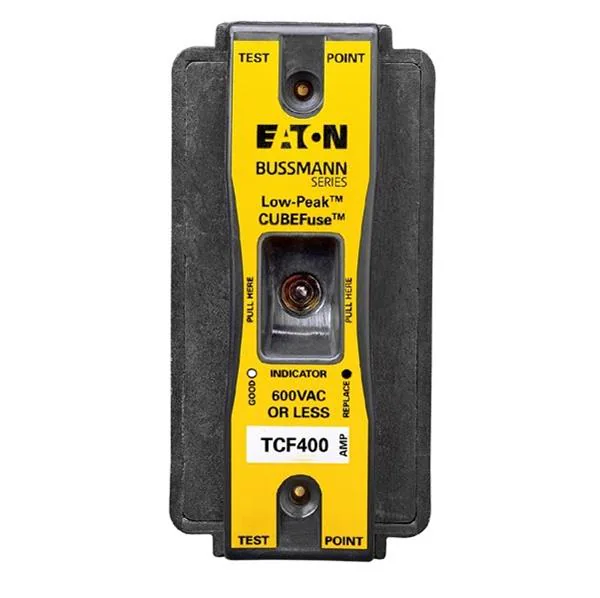 Eaton Bussmann TCF400 400A 600VAC/300VDC Class CF Indicating CUBEFuse