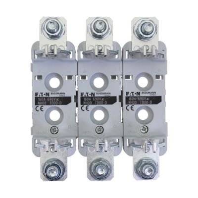 Eaton Bussmann TD00-D 160A 690V AC блок NH 000 00 типоразмер и 3-полюсный блок предохранителей NH