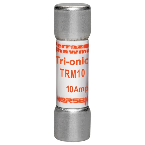 Mersen TRM10 10A 250VAC time-delay midget fuse