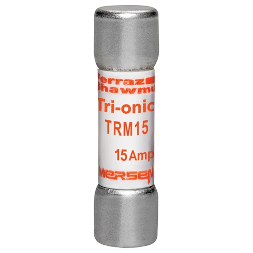 Mersen TRM15 15A 250VAC time-delay midget fuse