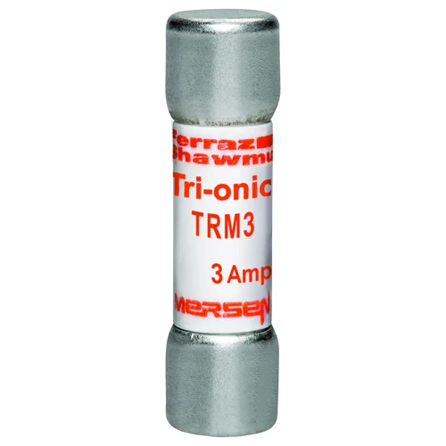 Mersen TRM3 3A 250VAC time-delay midget fuse