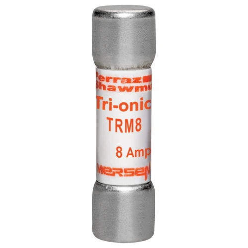 Mersen TRM8 8A 250VAC time-delay midget fuse