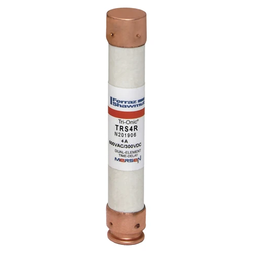 Mersen TRS4R 4A 600V Class RK5 Time-Delay Fuse