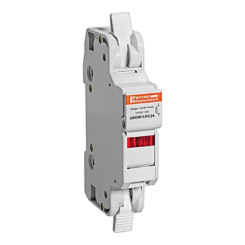 Mersen USGM1I-DC24 30A 24VDC 30A 1-pole midget fuse holder
