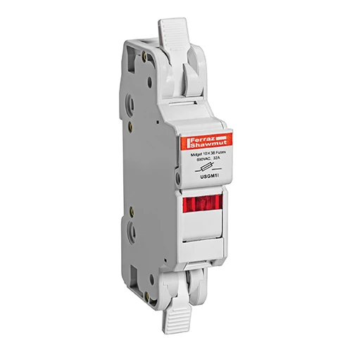 Mersen USGM1I 30A 600VAC / 600VDC 30A 1-pole midget fuse holder