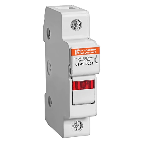 Mersen USM1I-DC24 30A 24VDC 30A 1-pole midget fuse holder
