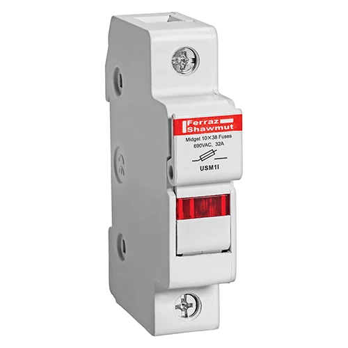 Mersen USM1I 30A 600VAC / 600VDC 30A 1-pole midget fuse holder