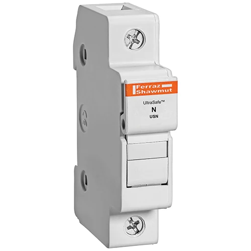 Mersen USN 30A 800VAC / 1000VDC 30A neutral midget fuse holder