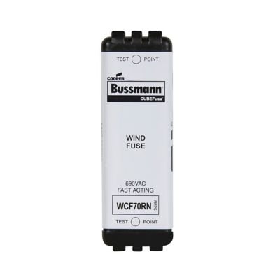 Eaton Bussmann WCF70RN 70A 690V AC Fast-Acting Wind CUBEFuse