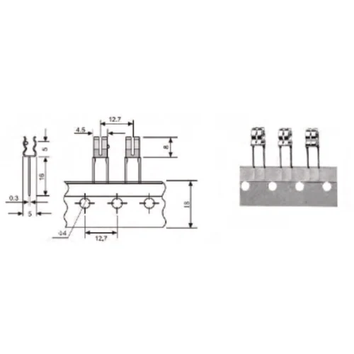 HOLLY FUSE HF-004/PT Fuse Holder