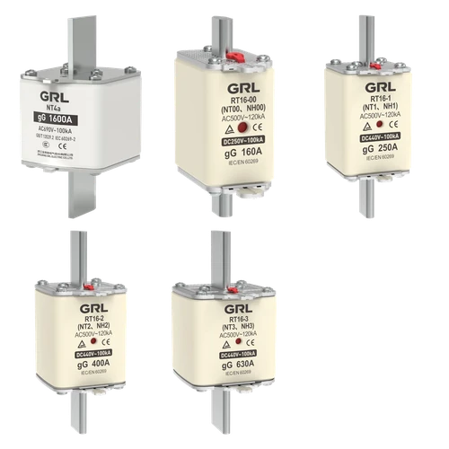 GRL RT16-3(NT3) 315A~630A AC500V/AC690V/DC440V fusible de cuchilla gG