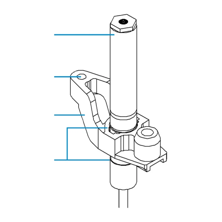 ABB 592B581G08 49A 15 kV Oil-Immersed Expulsion Fuse Link